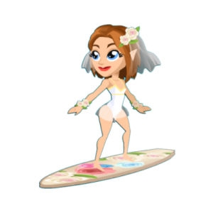 Gina the Fairy Surfer